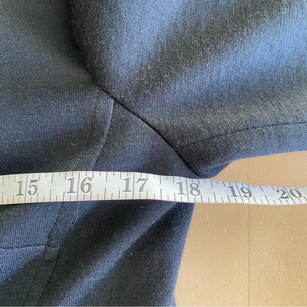 Milly Wool Melangé Military Blazer Size S Black Gold Button Details Silk Classic - Picture 8 of 9